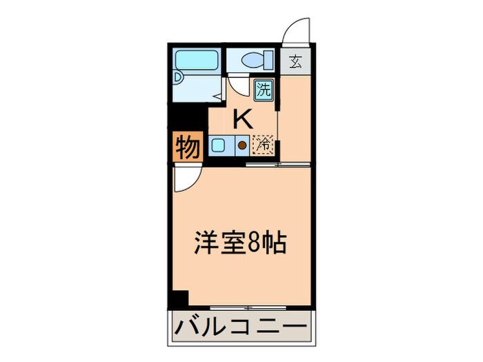 ラフィ－ネの物件間取画像