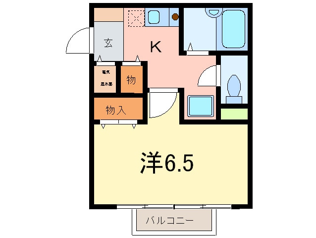 アヴェニール岡本の物件間取画像