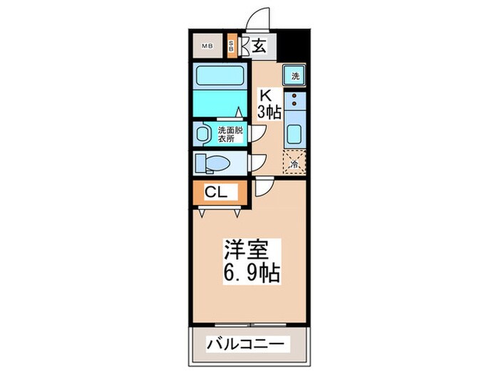 物件間取画像