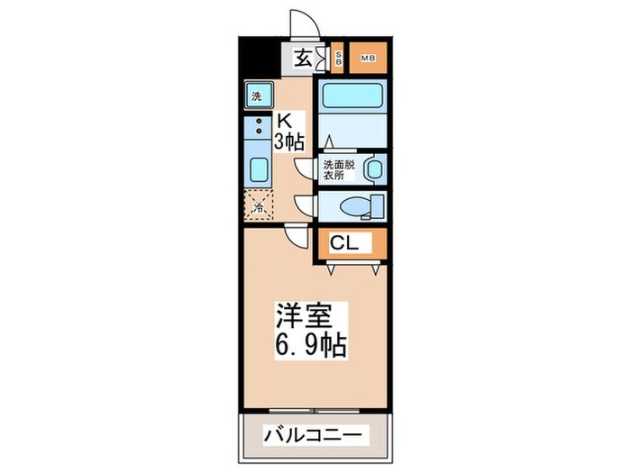 物件間取画像