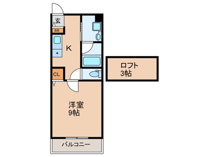 三協ハイツⅡの物件間取画像