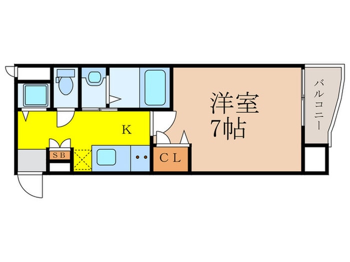 Luxe東三国+の物件間取画像