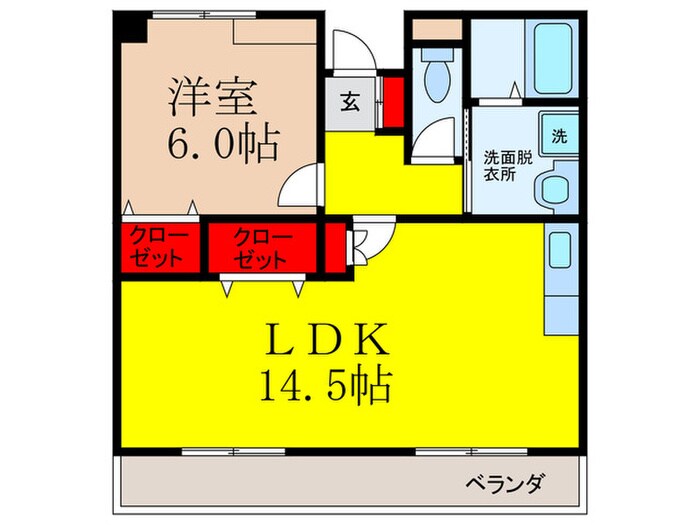 ピア・ウィングの物件間取画像