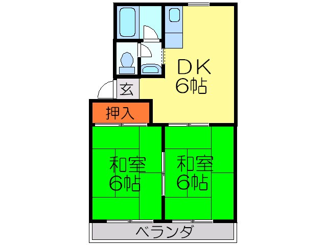 物件間取画像