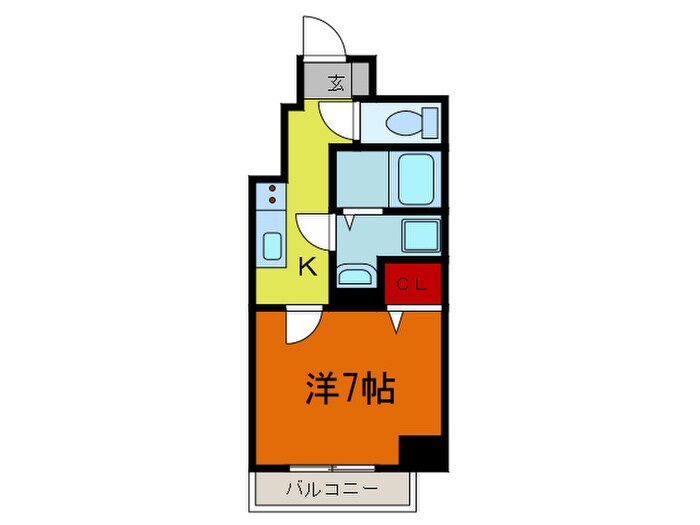 エトワール衣掛の物件間取画像