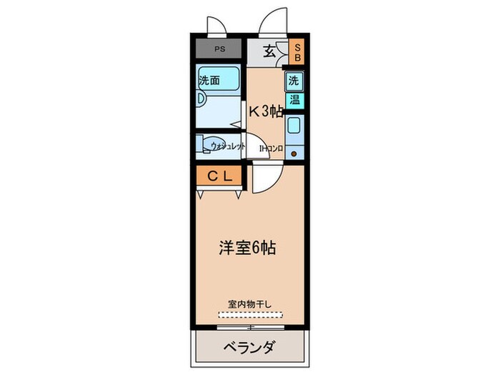 ﾊﾟﾙﾒｰﾗ甲子園口の物件間取画像