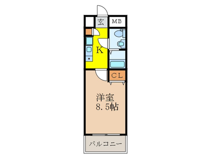 ア－デン新大阪の物件間取画像