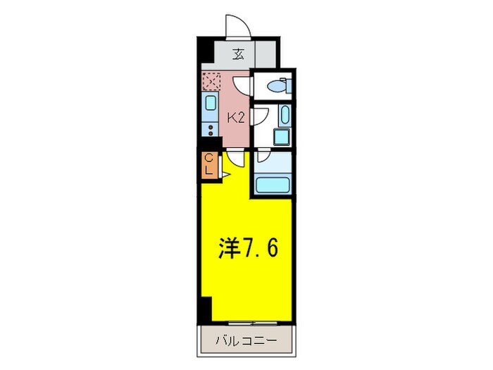 Ｆｌａｒｅ　Ｃｏｕｒｔ甲南の物件間取画像