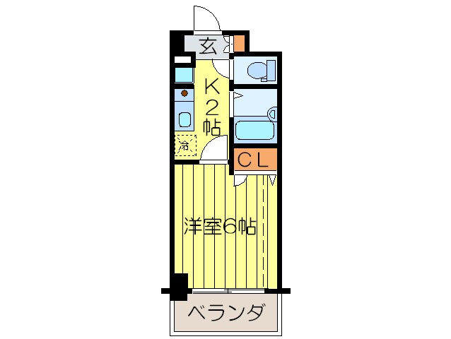 エスリ－ド深江橋(909)の物件間取画像