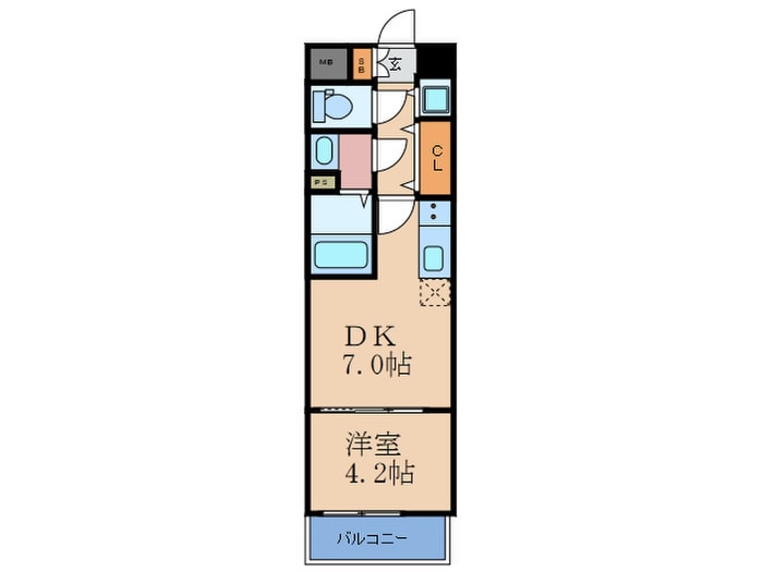 レオンコンフォート梅田北の物件間取画像