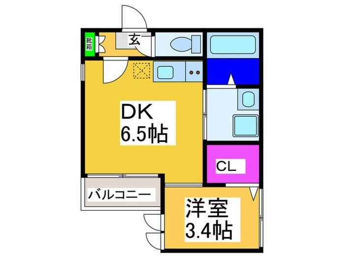 oeilletの物件間取画像