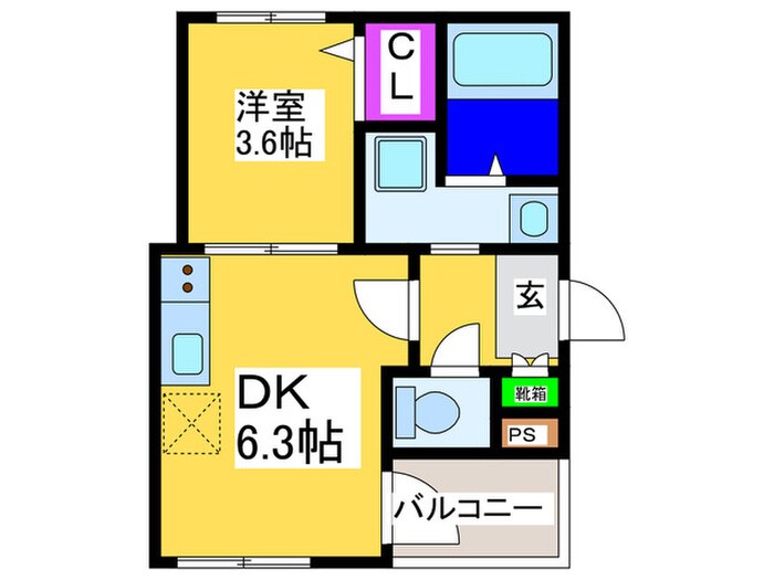 oeilletの物件間取画像