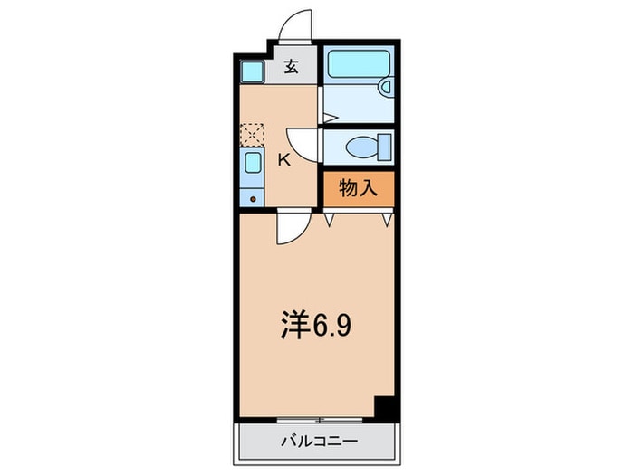 ウェーブ桜ヶ丘の物件間取画像