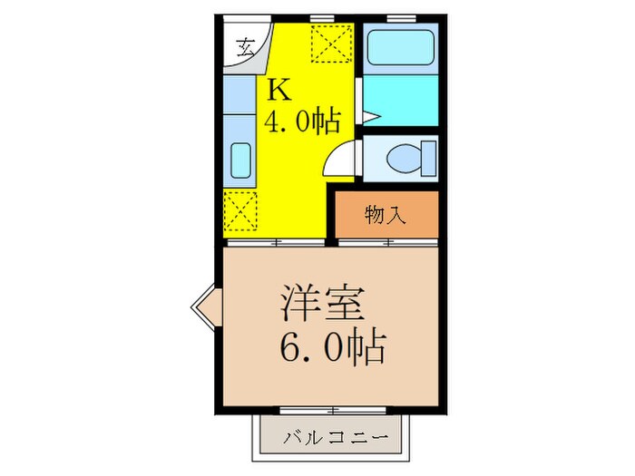 物件間取画像