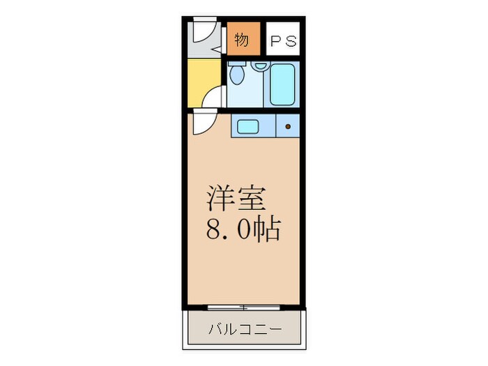 マンションひふみの物件間取画像