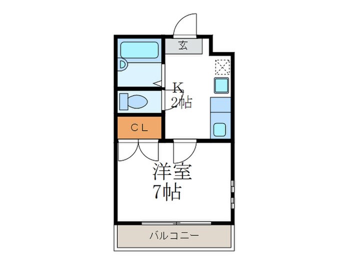 モンエスパシオ松ヶ崎の物件間取画像