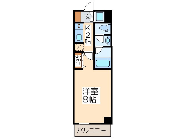 アクティコ－ト京橋の物件間取画像