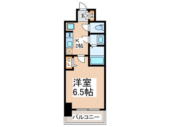 ﾌﾟﾚｻﾝｽDOMECITYｺﾚｰﾚ（706）の物件間取画像