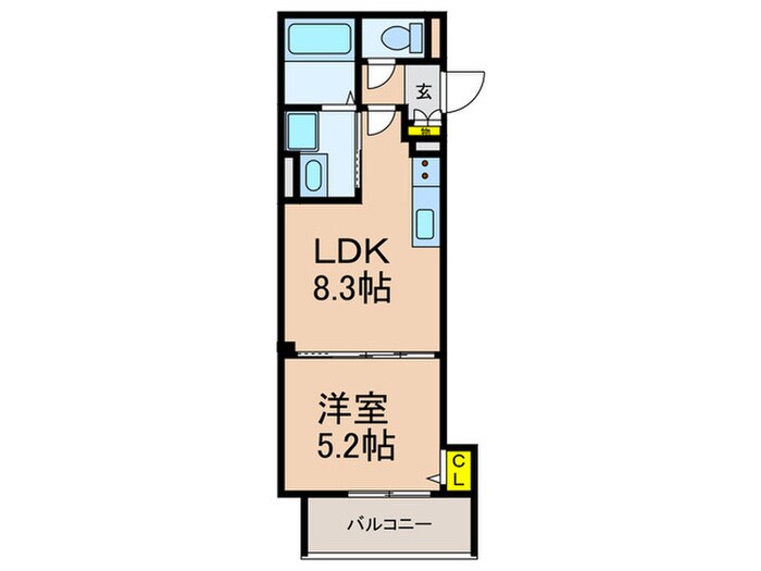 仮）クリエオーレ長尾元町の物件間取画像