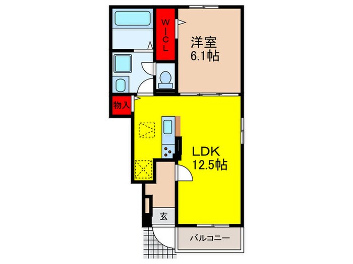 マシオンレーヴ豊南の物件間取画像