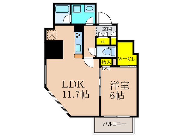 仮）JP　noie 同心の物件間取画像