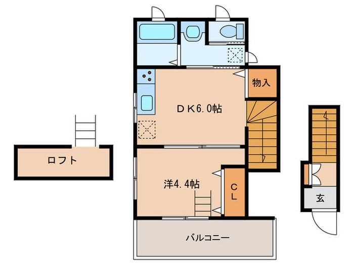 S-コート梅ケ香の物件間取画像