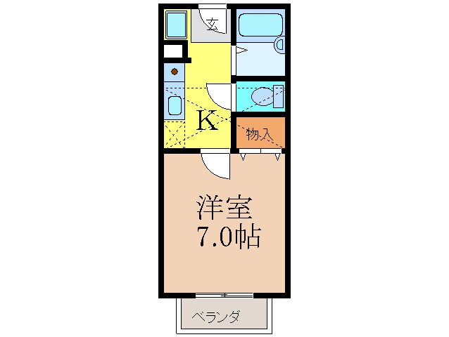 セードルワンの物件間取画像