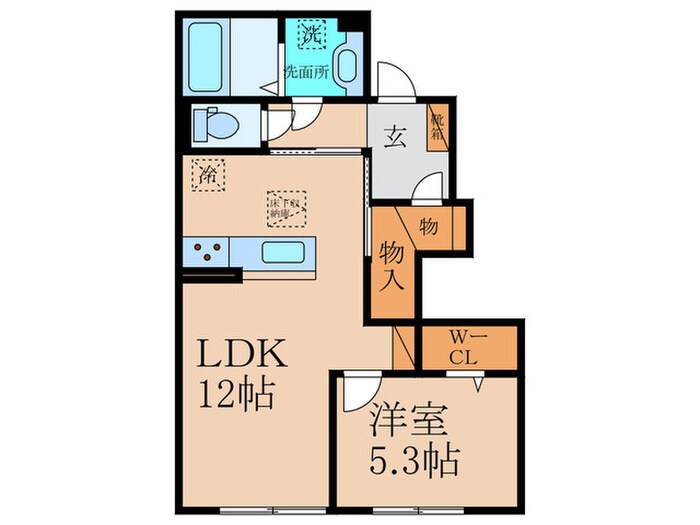 仮）D-ROOM宇治市宇治若森の物件間取画像