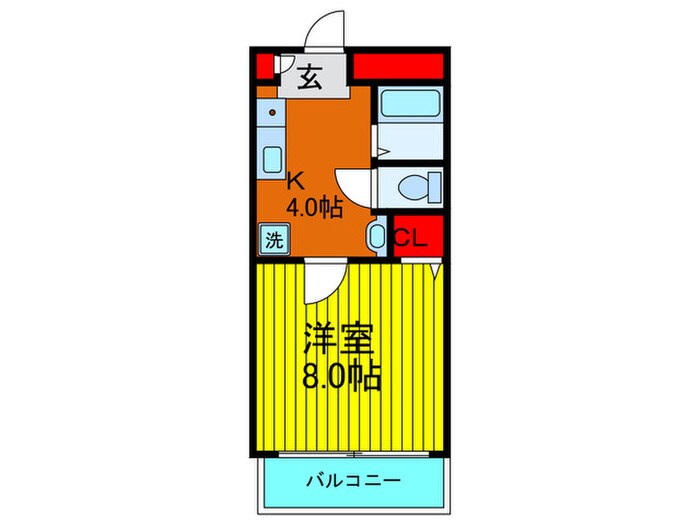 Ｗｅｓｔ－Ｈｏｎの物件間取画像