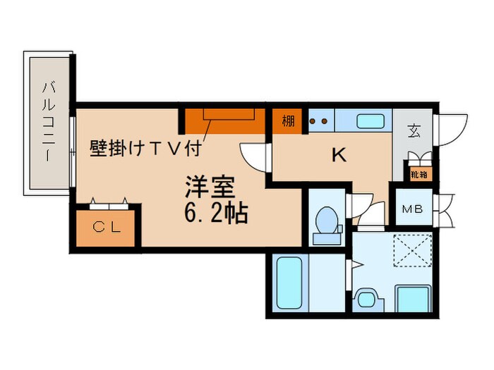 NM-CINQUANTE-HUITの物件間取画像