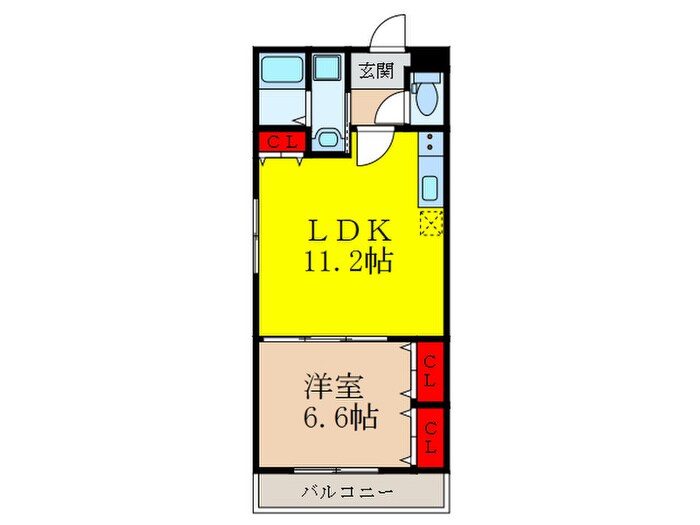 物件間取画像