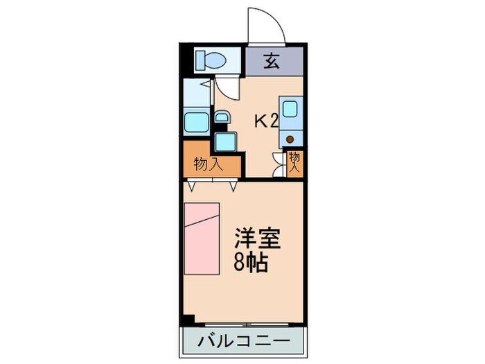 ハイツ高樋３の物件間取画像