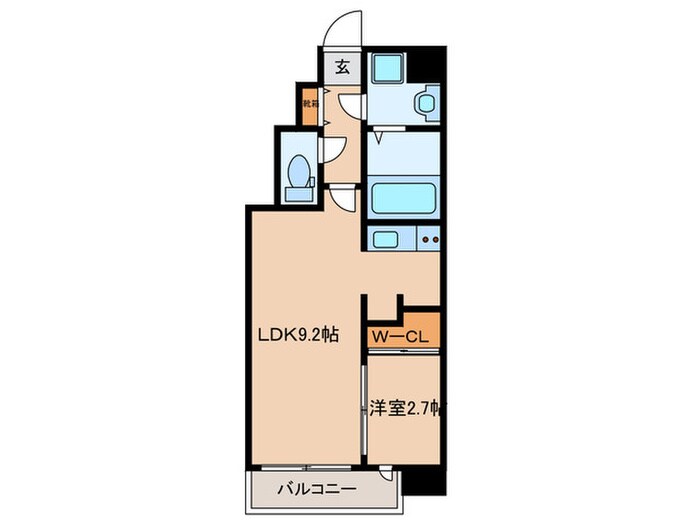 ミラージュパレス都島本通の物件間取画像