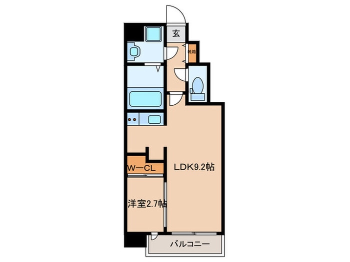 ミラージュパレス都島本通の物件間取画像