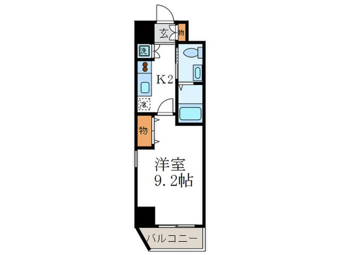 ＹｓＦｌａｔｓ西陣の物件間取画像