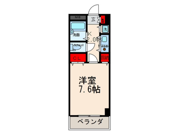 サンモールの物件間取画像