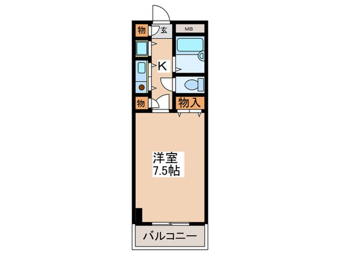 サンモールの物件間取画像