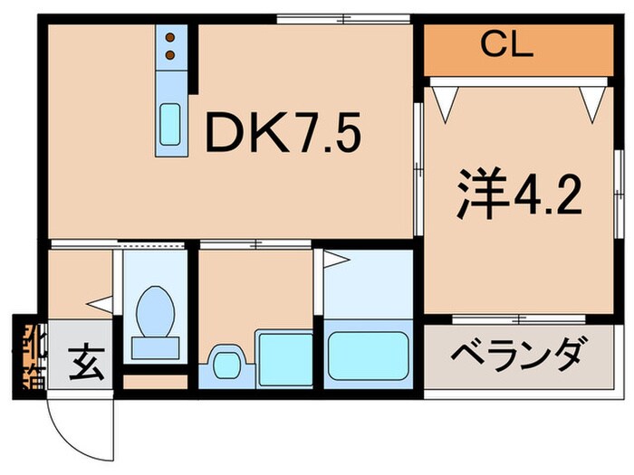 グランメール芦屋南宮町の物件間取画像