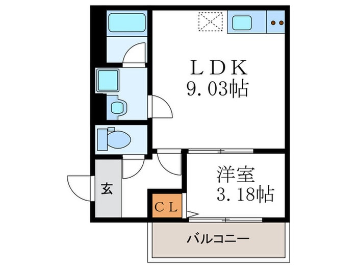 グランツ京都花園の物件間取画像