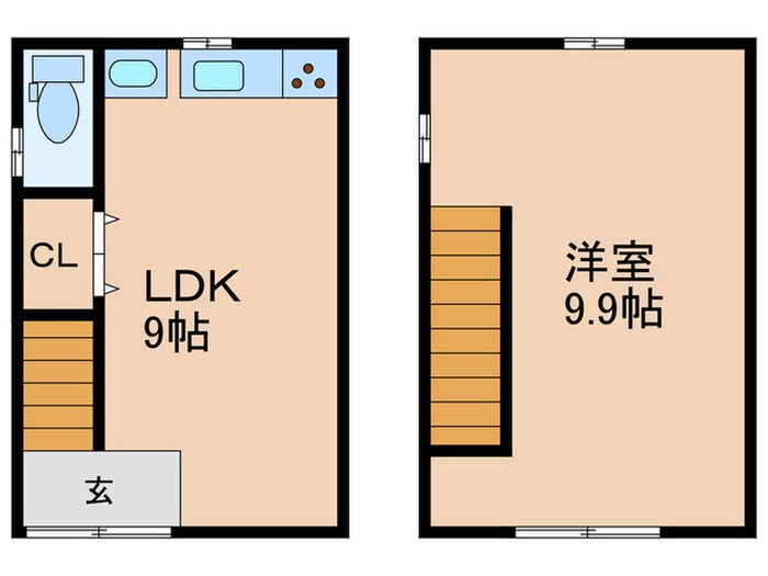 Fテラス和泉中央の物件間取画像