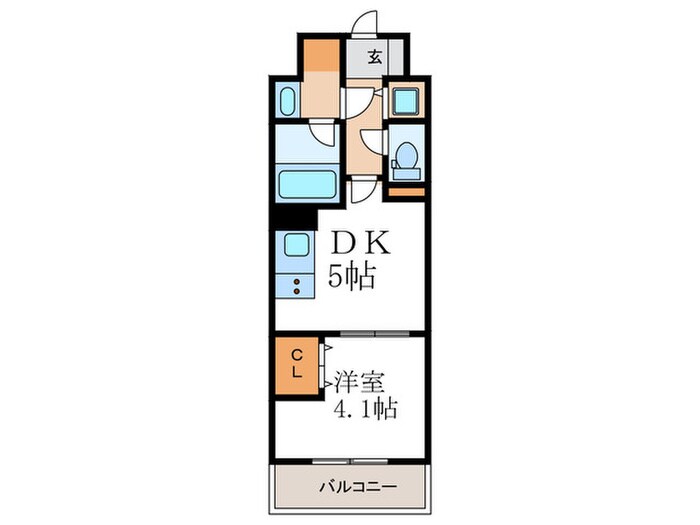 仮)ベラジオ雅び西大路七条(202)の物件間取画像