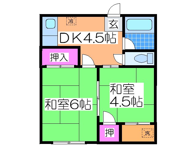 物件間取画像