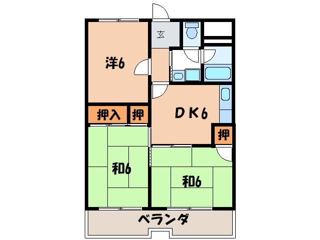 ロイヤルカトレアの物件間取画像