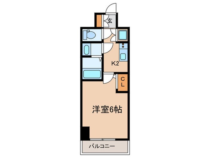 ワールドアイ神戸WESTの物件間取画像