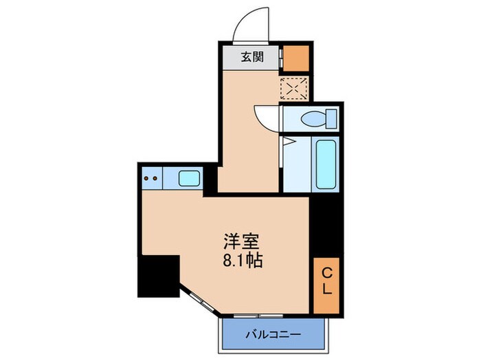 ル・パルトネール梅田北（1204）の物件間取画像