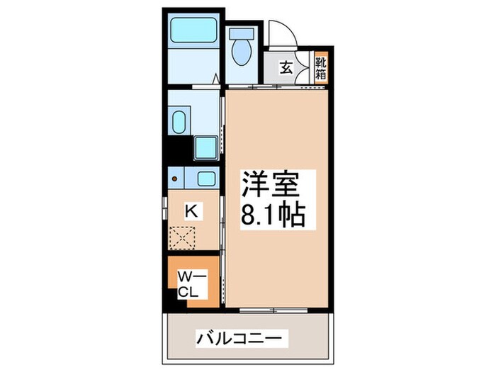 ﾕﾆｯｿﾝ朝潮橋の物件間取画像