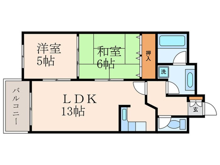 カ－サグラン御池の物件間取画像