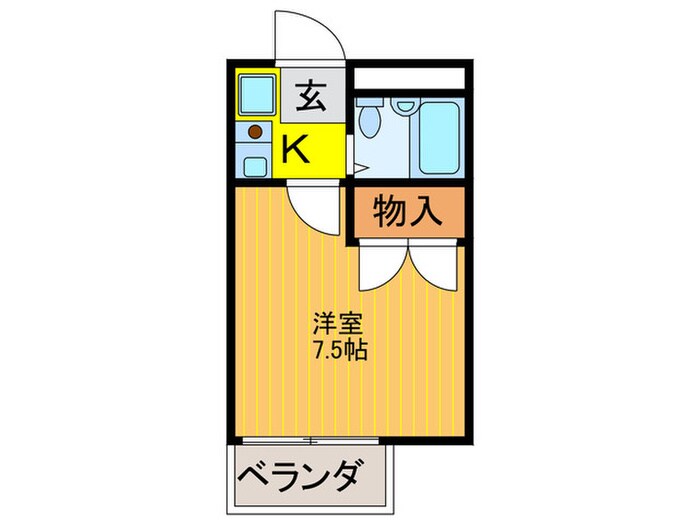 シャルマン明美の里の物件間取画像