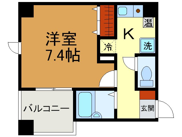 ヴィラ神戸Ⅱの物件間取画像