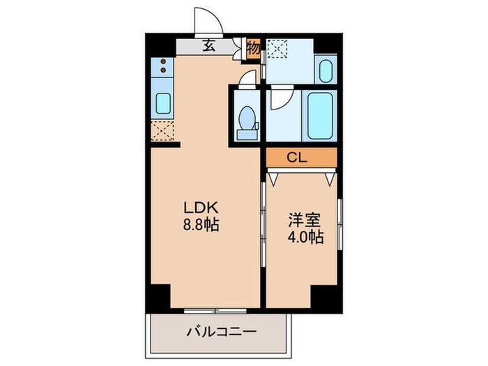 BROAD大阪天満RESIDENCEの物件間取画像